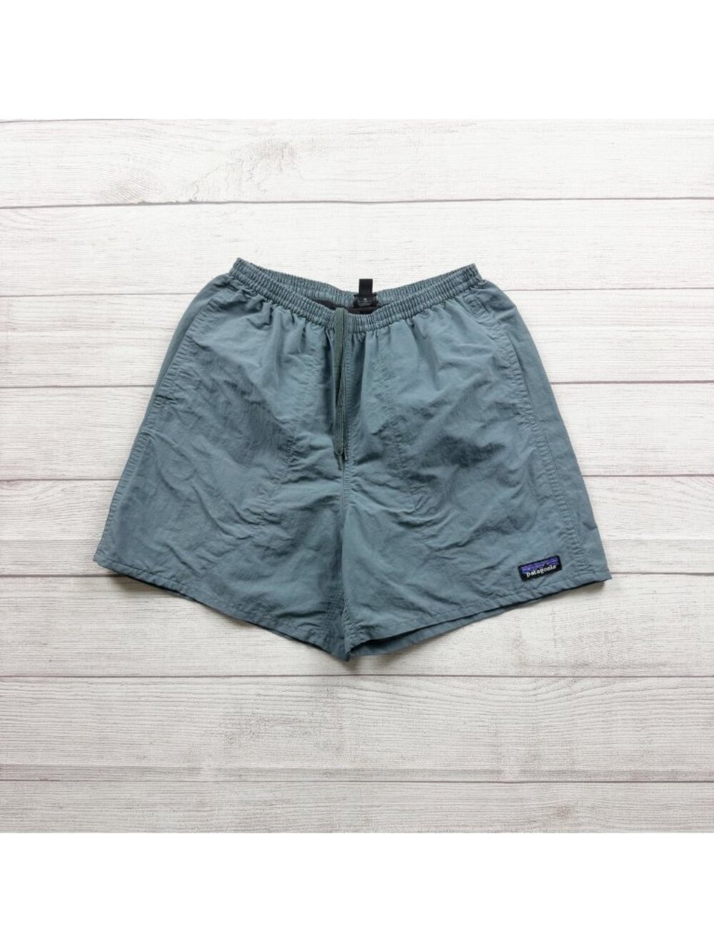Patagonia Netplus Mens Baggies Swim Shorts Gray Lightweight Mesh Liner Small